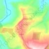 Mappa topografica Loma del Rayo, altitudine, rilievo