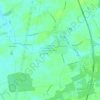 Mappa topografica Le Clos du Château, altitudine, rilievo