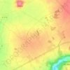 Mappa topografica Les Marches, altitudine, rilievo