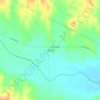 Mappa topografica Lake City, altitudine, rilievo