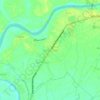 Mappa topografica Santo Cristo, altitudine, rilievo