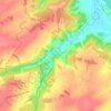 Mappa topografica Puiselet-le-Marais, altitudine, rilievo