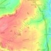 Mappa topografica Stroxton, altitudine, rilievo