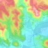 Mappa topografica Hameau de Florieyes, altitudine, rilievo