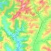 Mappa topografica Monterongriffoli, altitudine, rilievo