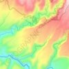 Mappa topografica Igmaya-an, altitudine, rilievo