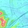 Mappa topografica 禾山, altitudine, rilievo