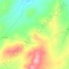 Mappa topografica Malagas, altitudine, rilievo