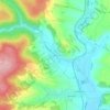 Mappa topografica Unterolberndorf, altitudine, rilievo