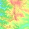 Mappa topografica Lecoma, altitudine, rilievo