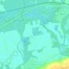 Mappa topografica Les Prés Canions, altitudine, rilievo