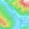 Mappa topografica Oberweißburg, altitudine, rilievo