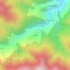Mappa topografica Zongo, altitudine, rilievo