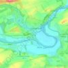 Mappa topografica Lees Stables, altitudine, rilievo