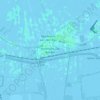 Mappa topografica Hazerswoude-Rijndijk, altitudine, rilievo