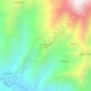 Mappa topografica La Palma Del Lirio, altitudine, rilievo