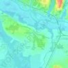 Mappa topografica Chez Martin, altitudine, rilievo