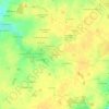 Mappa topografica La Croix, altitudine, rilievo