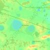 Mappa topografica Петухово, altitudine, rilievo