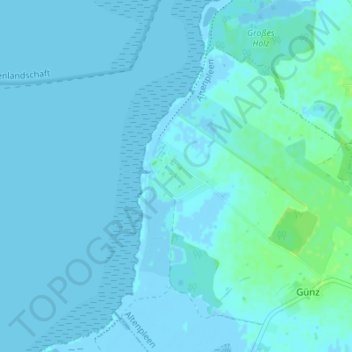 Mappa topografica Nisdorf, altitudine, rilievo