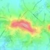Mappa topografica Kasselberg, altitudine, rilievo
