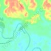 Mappa topografica Piñalito, altitudine, rilievo