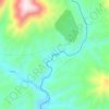 Mappa topografica Stonega, altitudine, rilievo