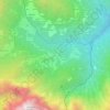 Mappa topografica Sagron, altitudine, rilievo