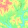 Mappa topografica Vincent, altitudine, rilievo
