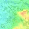 Mappa topografica Großenwede, altitudine, rilievo