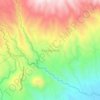 Mappa topografica Bagongsilang, altitudine, rilievo