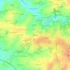 Mappa topografica Le Bordage, altitudine, rilievo