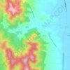 Mappa topografica Buriano, altitudine, rilievo