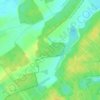 Mappa topografica Bois Tagnières, altitudine, rilievo