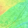 Mappa topografica Zone d'Activité Les Pousses, altitudine, rilievo