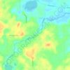 Mappa topografica Liberty, altitudine, rilievo