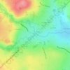 Mappa topografica Le-Pont-Rompu, altitudine, rilievo
