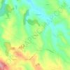 Mappa topografica La Grélarié, altitudine, rilievo