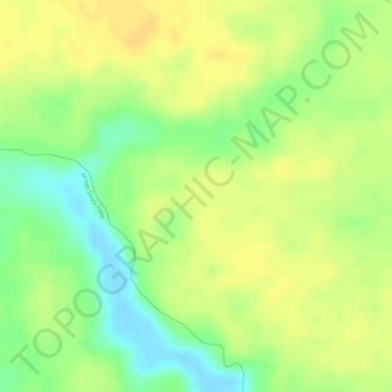 Mappa topografica Simon, altitudine, rilievo