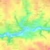 Mappa topografica Montfaucon-sur-Moine, altitudine, rilievo