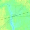 Mappa topografica Parkman, altitudine, rilievo