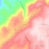 Mappa topografica Chemung, altitudine, rilievo
