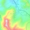 Mappa topografica Zoraida, altitudine, rilievo