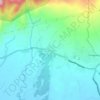 Mappa topografica Guinlajon, altitudine, rilievo