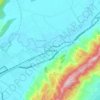 Mappa topografica Tocancipá, altitudine, rilievo