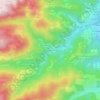 Mappa topografica Beaume, altitudine, rilievo