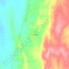 Mappa topografica Londrinas, altitudine, rilievo