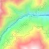 Mappa topografica Guarumales, altitudine, rilievo
