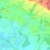 Mappa topografica Calzac-Moulin, altitudine, rilievo