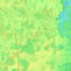 Mappa topografica Dupree Gardens, altitudine, rilievo